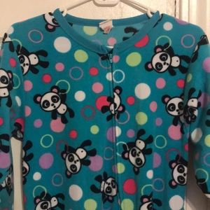 Circo | Panda Pattern Footie Pajamas